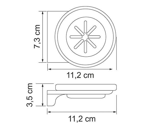 Мыльница WasserKRAFT Kammel K-8329WHITE