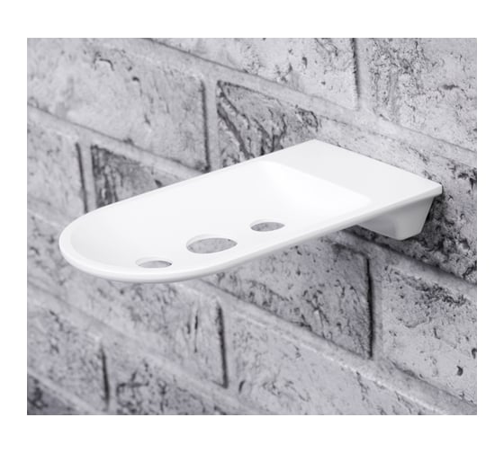 Мыльница WasserKRAFT Kammel решетка K-8369WHITE