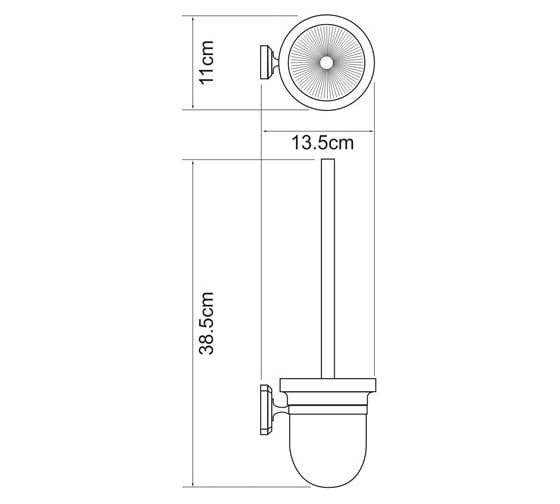 Щетка для унитаза WasserKRAFT Oder K-3027