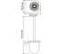 Щетка для унитаза WasserKRAFT Kammel подвесная K-8327WHITE 3