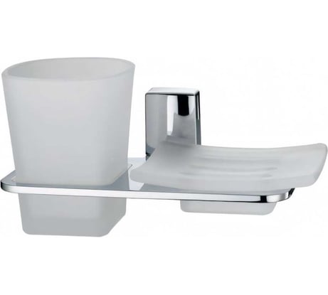 Держатель стакана и мыльницы WasserKRAFT Leine K-5026