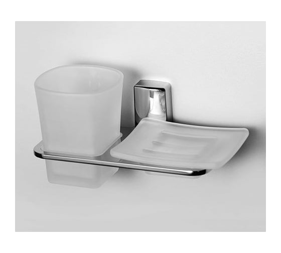 Держатель стакана и мыльницы WasserKRAFT Leine K-5026