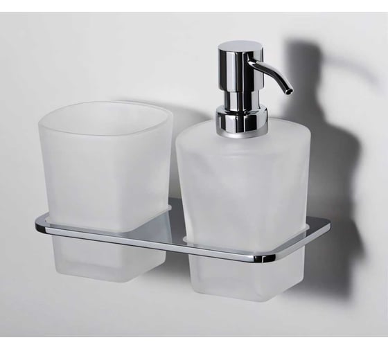 Держатель стакана и дозатора WasserKRAFT Leine K-5089