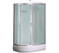 Душевая кабина Loranto CS-66120-20 R F 120х80х215 поддон 20 см, белое стекло 4 мм 00079866