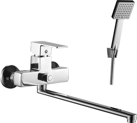 Смеситель для ванны Decoroom одноручный, универсальный DR36043