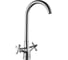 Смеситель для кухни Decoroom двуручный, с высоким поворотным изливом DR47028 1