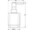 Дозатор жидкого мыла GROHE Selection Cube 40805000 2