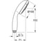 Ручной душ GROHE Tempesta New III 28261002 2