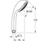 Ручной душ GROHE Relexa Trio 28793000 2