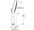 Ручной душ GROHE Power&Soul Cosmopolitan 130 9,5 л/мин 27664000 2