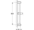 Душевая штанга GROHE New Tempesta 600 мм 27523000 2