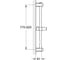 Душевая штанга GROHE Euphoria 900 мм 27500000 2