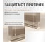 Стеклянная шторка на ванну FIXATOP 1400x600, поворотная, профиль чёрный, стекло сатин MGSHCU1400600TURNBLSAT 8