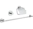 Набор аксессуаров GROHE Essentials 3 предмета 40775001 1