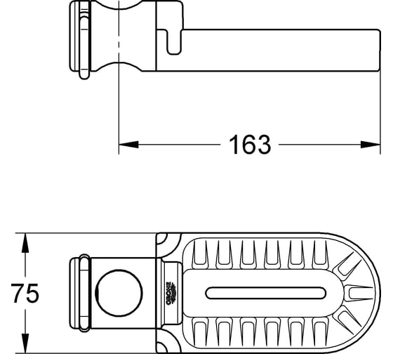 Мыльница GROHE Relexa Plus для 28620/28621 28631000