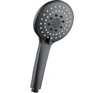 Лейка для душа Wesnaart 3 режима, ЭКО-фильтр, черный LD033black