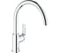 Смеситель для мойки GROHE BauCurve с поворотным изливом 31231000 1