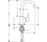 Смеситель для раковины HANSGROHE Talis S 32070000 00000008348 4