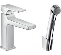 Смеситель для раковины HANSGROHE Metropol 32522000 с гигиеническим душем 00000053918
