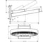 Верхний душ HANSGROHE Rainfinity 360 3jet 26234700 00000071263 12