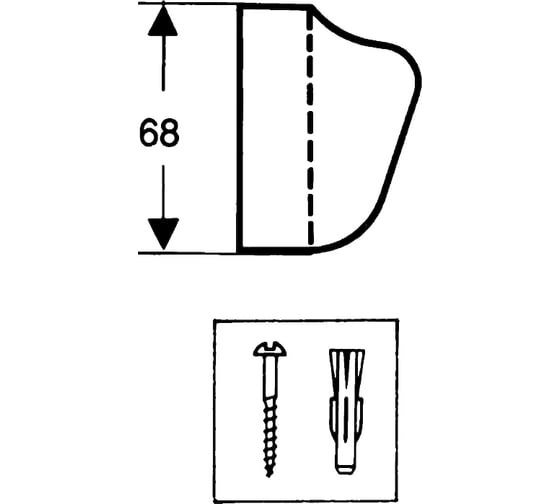 Держатель душа HANSGROHE 28321000 00000007978
