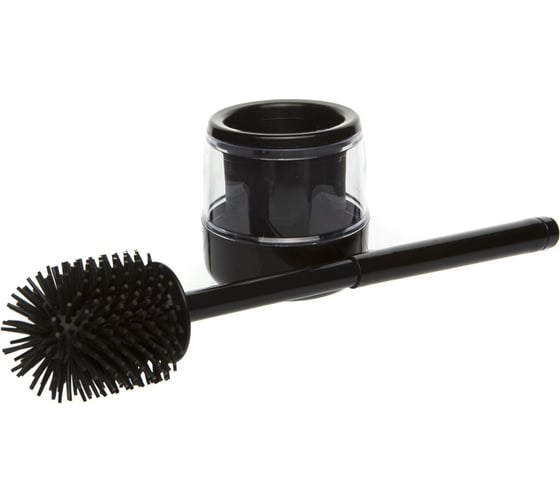 Ершик для туалета NAVAKO Stella round tb black 11564