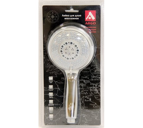 Массажная лейка ARGO KIRA 5-ти позиционная 33632