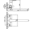 Смеситель для ванны AV Engineering (Lt) D35, серия LAW AVLAW7-A589-638 2