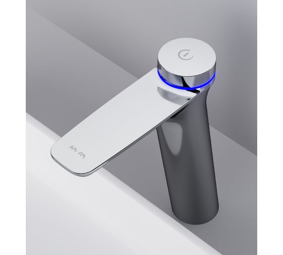 Электронный высокий смеситель AM.PM TouchReel излив 160мм, хром F50A92400