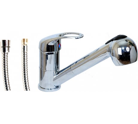 Смеситель для кухни ARGO JAMAICA с вытяжной лейкой, d-40 22797