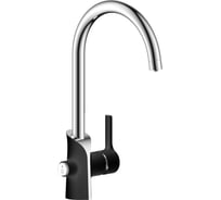Смеситель для кухни ARGOTECH под питьевую воду ELAT, хром/чёрный, d-40 41710