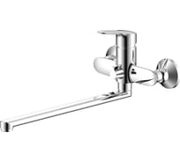 Смеситель для ванны и умывальника ARGOTECH AURA, d-35, керамбукса, L-обр. излив 350 мм 41992