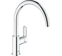 Смеситель для мойки GROHE BauEdge, поворотный трубкообразный излив 31367000