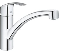 Однорычажный смеситель для мойки GROHE Eurosmart New низкий излив 32534002