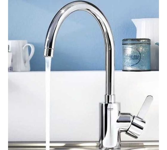 Смеситель для мойки с высоким изливом GROHE Eurosmart Cosmopolitan 32843002