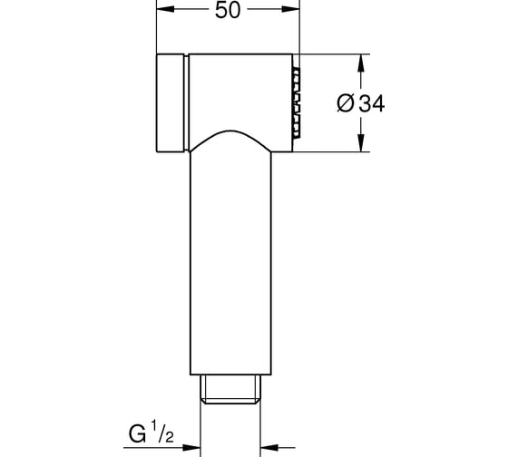 Гигиенический душ GROHE Sena металлический 26328000