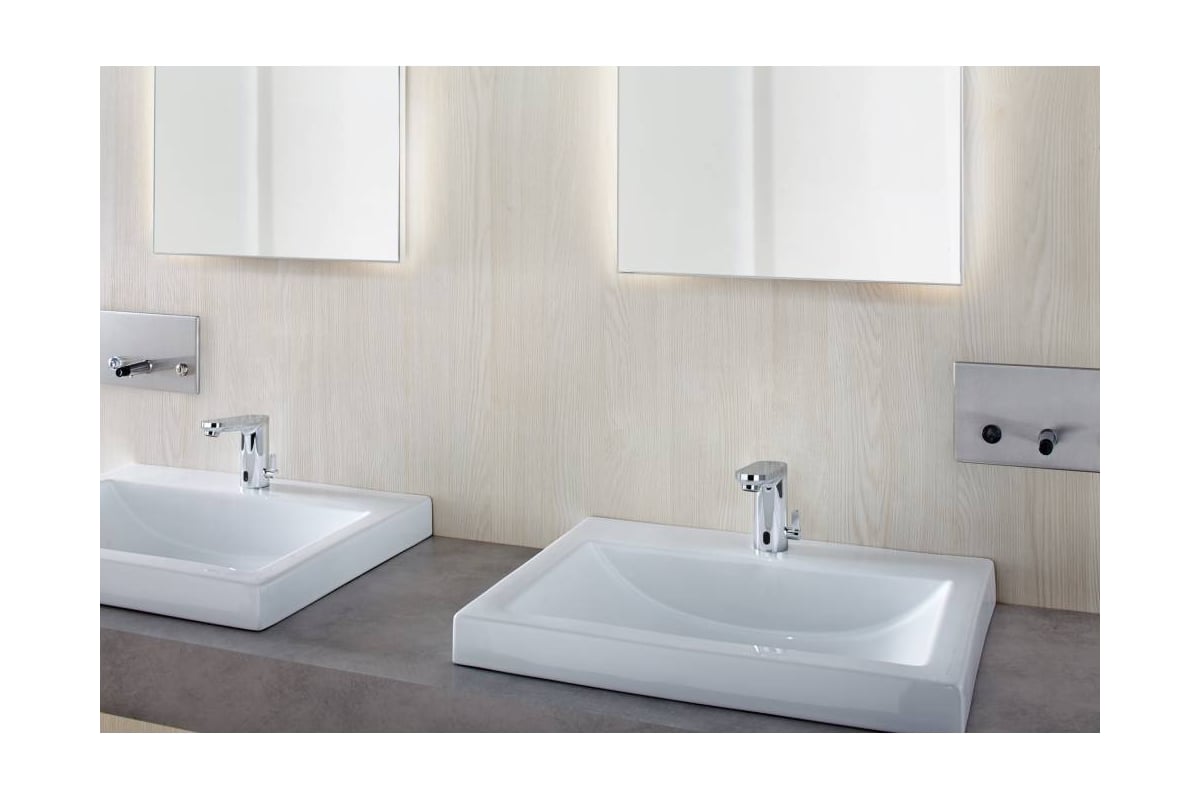 Смеситель GROHE Eurosmart Cosmopolitan E, инфракрасная электроника для ...
