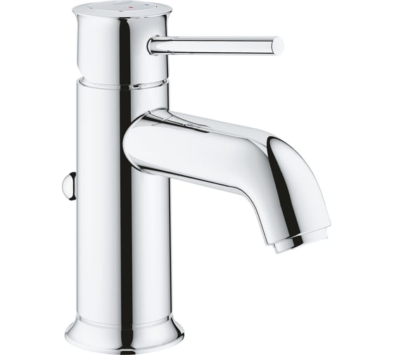 Смеситель для раковины GROHE BauClassic с сливным гарнитуром 23161000 1