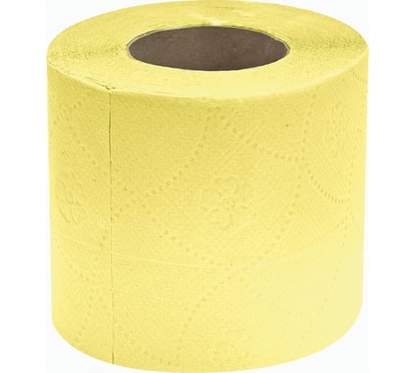 Туалетная бытовая бумага LAIMA спайка 8 шт., 2-х слойная аромат ромашки 128721