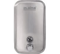 Диспенсер для жидкого мыла ЛАЙМА PROFESSIONAL,1 л, нержавеющая сталь, матовый, 605395
