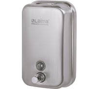 Диспенсер для жидкого мыла ЛАЙМА PROFESSIONAL,1 л, нержавеющая сталь, матовый, 605395