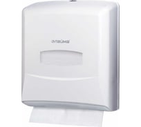 Диспенсер для полотенец ЛАЙМА PROFESSIONAL,ZZ,белый, ABS-пластик, 601426