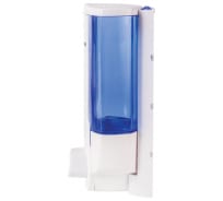 Диспенсер для жидкого мыла ЛАЙМА наливной, 0,38 л, ABS-пластик, белый,603921