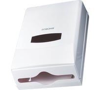 Диспенсер для полотенец ЛАЙМА PROFESSIONAL Interfold, белый, ABS-пластик, 601425