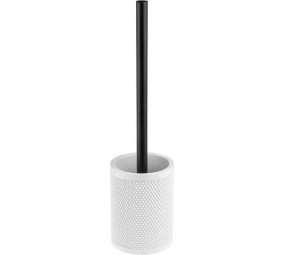 Ершик с подставкой PERFECTO LINEA PURE SERENITY белый 35-710104 1