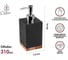 Диспенсер (дозатор) для мыла WOOD BLISS PERFECTO LINEA черный 35-720101 ЦЕ-0238472955 2
