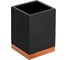 Стакан для зубных щеток PERFECTO LINEA WOOD BLISS, черный, 35-720102 ЦЕ-0595517166 1