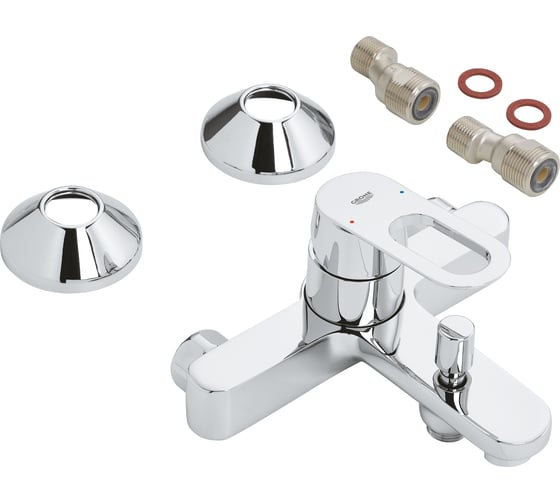 Однорычажный смеситель для ванны GROHE BauLoop Longlife 35 мм 23603000