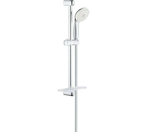 Душевой гарнитур GROHE Tempesta New III с полочкой, душевая штанга 600 мм 27927001 1