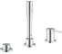 Смеситель для ванны на 3 отверстия GROHE Essence New 19976001 1